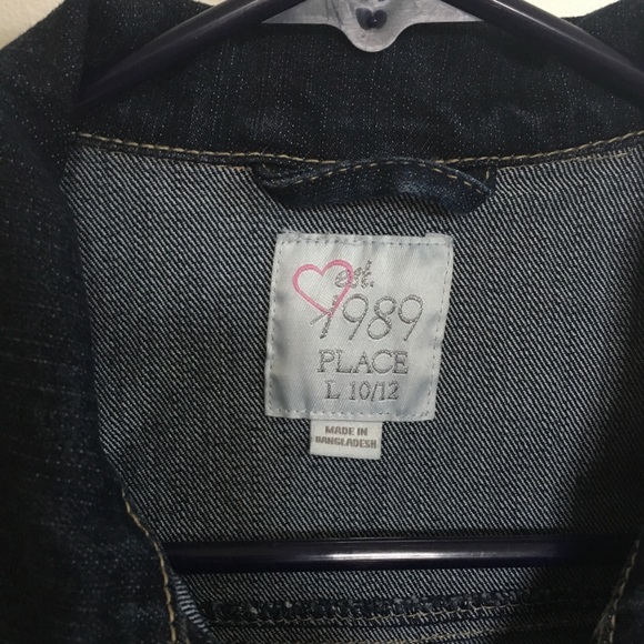 1989 Place Jean jacket, like new barely worn 10/12 - Picture 2 of 4